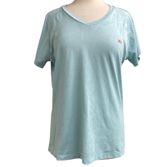 Helly Hansen short sleeve v-neck t-shirt large - Picture 1 of 9